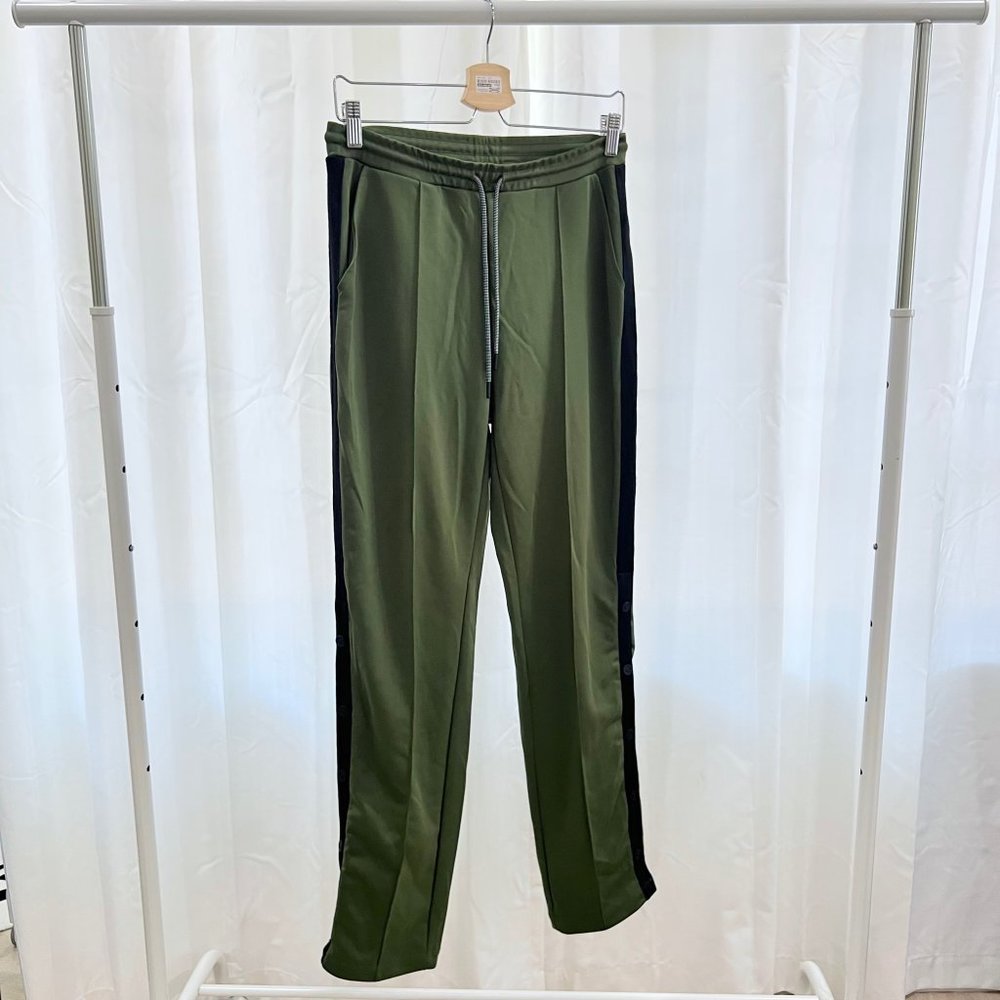 Hunter X Target Black Stripe Olive Green Lounge Pants